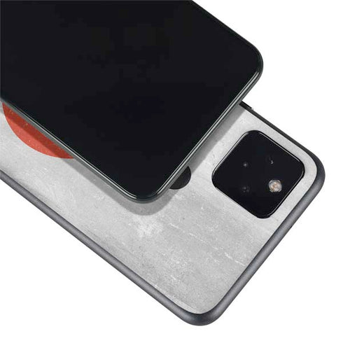 Japanese Flag Distressed Google Pixel 4a 5G Skin